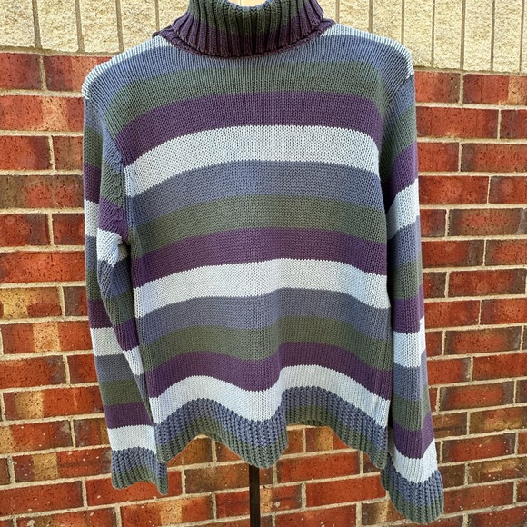 Columbia Turtleneck VTG-Era Sweater Nautical Gorpcore Outdoor Retro Y2K Skater M - Picture 16 of 17